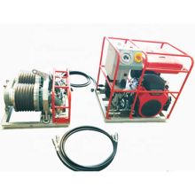 50kN Hydraulic Cable Puller Winch Cable Pulling Machine